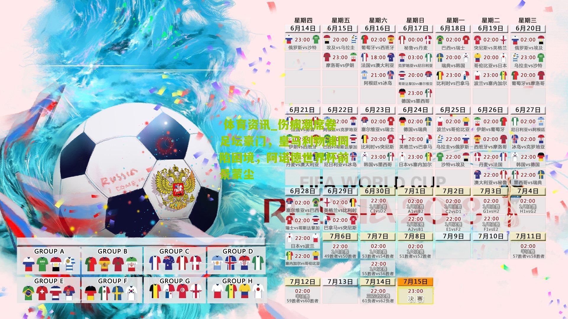  体育资讯_伤病潮席卷足坛豪门，皇马利物浦同陷困境，阿诺德世界杯前景蒙尘